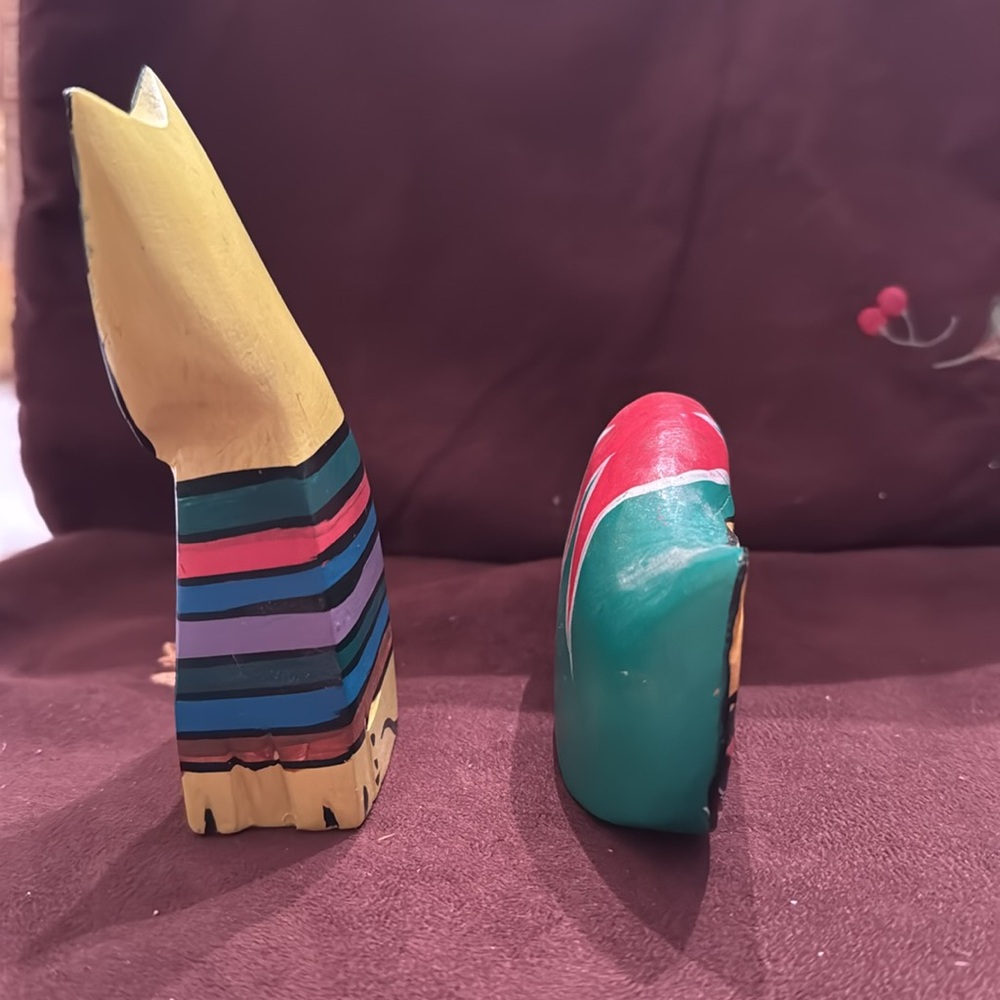 🐈⬛ Vintage Laurel Burch wooden cats - Picture 7 of 10